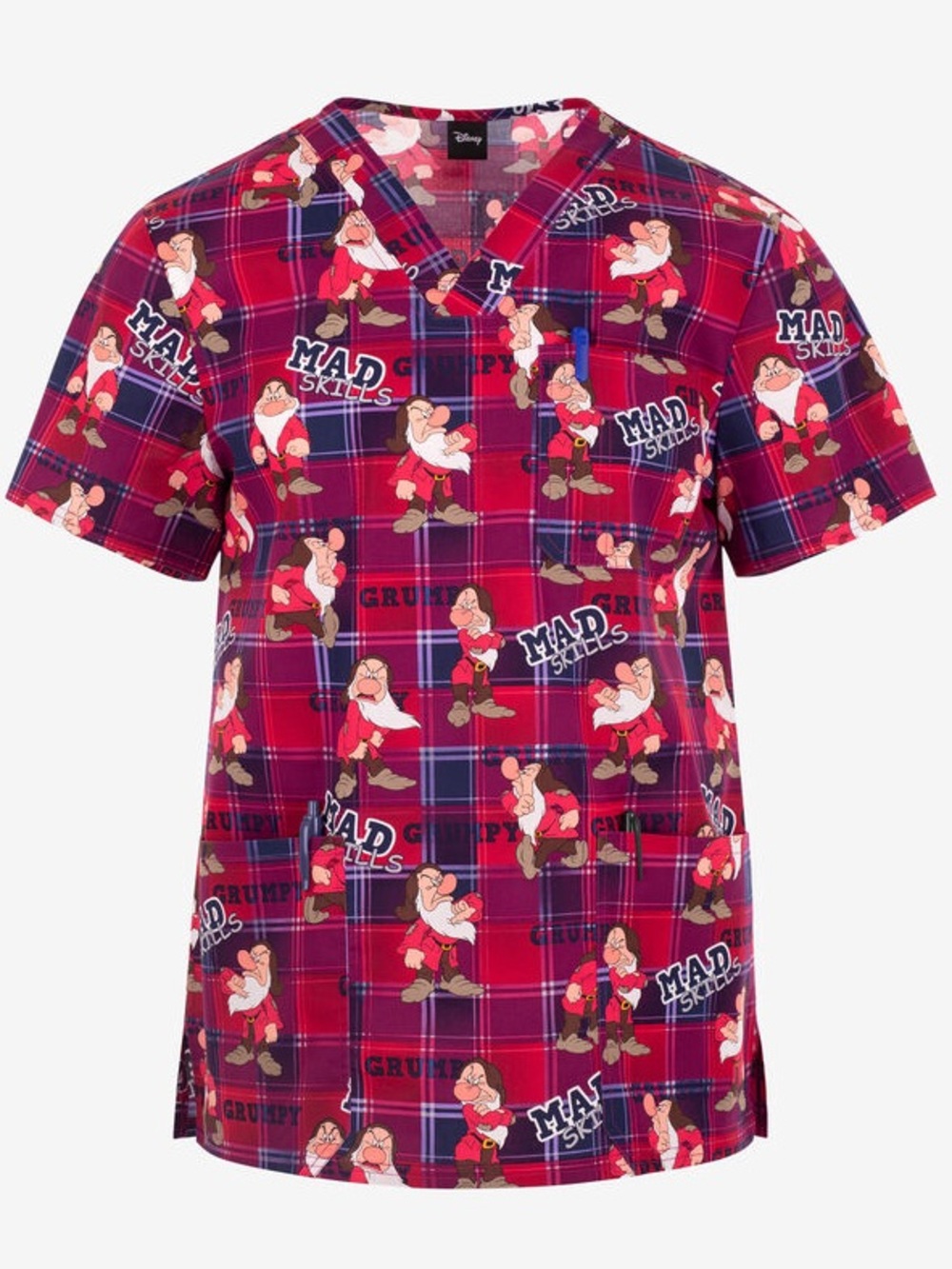 Tooniform NWT Grumpy scrub top👚